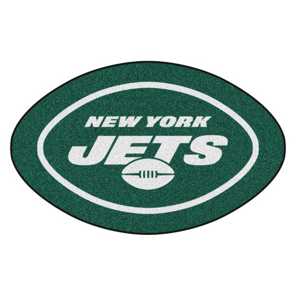 FanMats® - New York Jets 36" x 48" Mascot Floor Mat with "Oval NY Jets" Logo