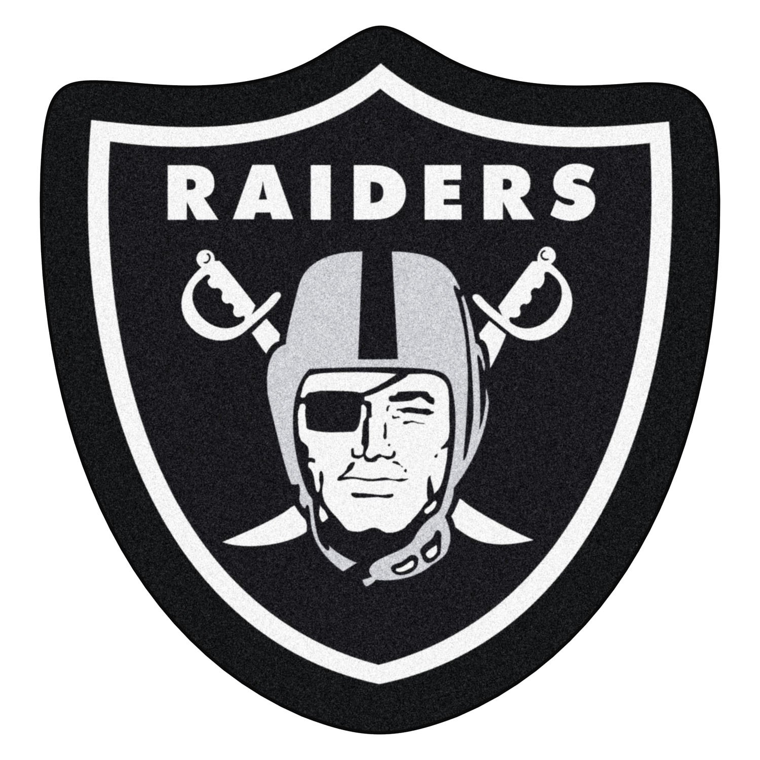 FANMATS NFL Oakland Raiders Vinyl Heavy Duty Car Mat