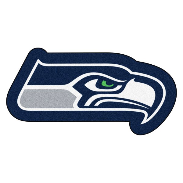 FanMats® - Seattle Seahawks 36" x 48" Mascot Floor Mat with "Seahawk" Logo