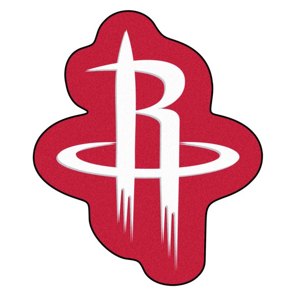 FanMats® - Houston Rockets 36" x 48" Mascot Floor Mat with R Logo