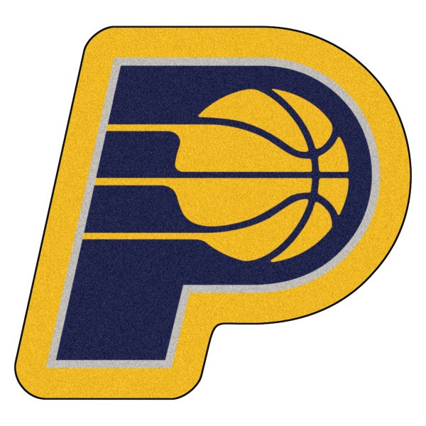 FanMats® - Indiana Pacers 36" x 48" Mascot Floor Mat with "P" Logo