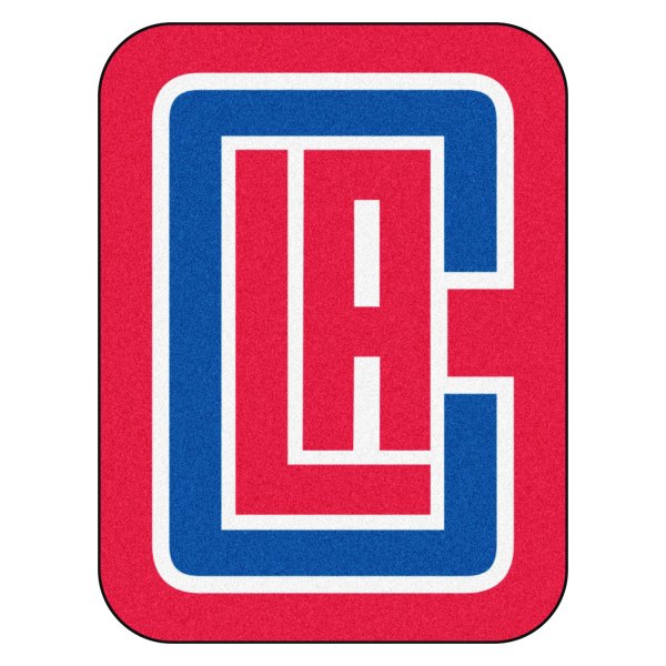 FanMats® - Los Angeles Clippers 36" x 48" Mascot Floor Mat with "LAC" Logo