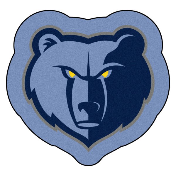 FanMats® - Memphis Grizzlies 36" x 48" Mascot Floor Mat with "Grizzly" Logo