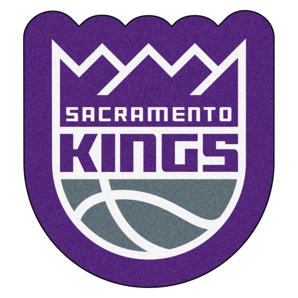 FanMats® - Sacramento Kings 36" x 48" Mascot Floor Mat with "Sacramento Kings Crown" Logo