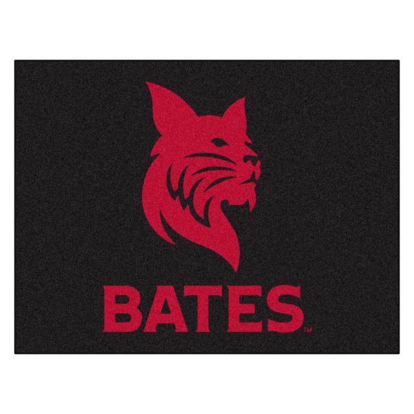 FanMats® - Bates College 33.75" x 42.5" Nylon Face All-Star Floor Mat with "Bobcat" Logo