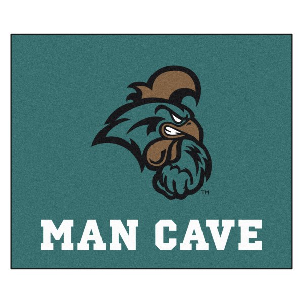 FanMats® - Coastal Carolina University 59.5" x 71" Nylon Face Man Cave Tailgater Mat with "Chanticleer" Logo