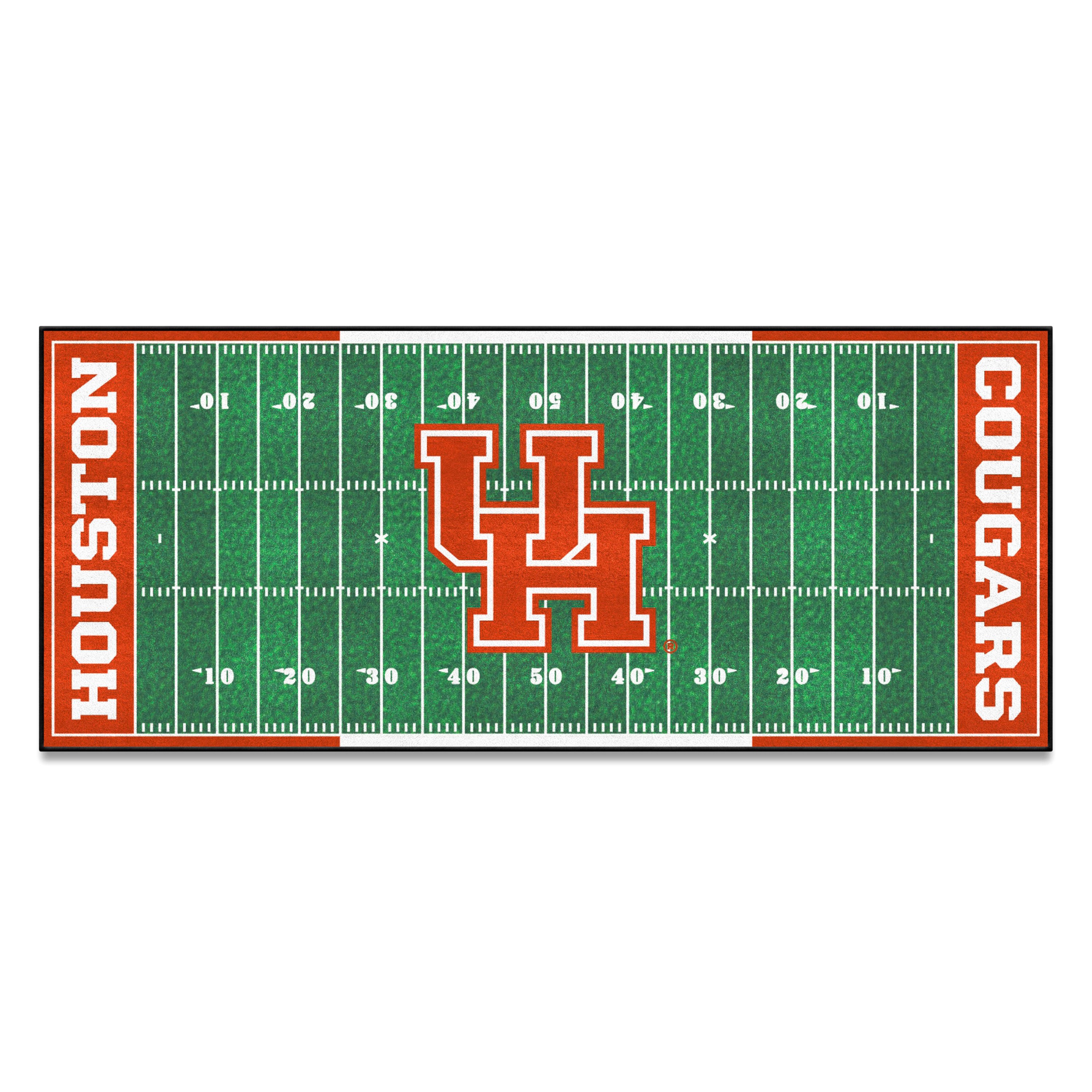 FANMATS Houston Texans Football Field Runner