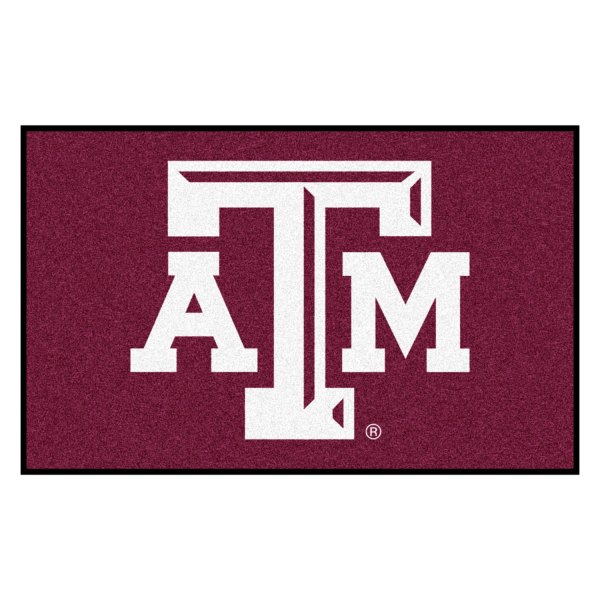 FanMats® - Texas A&M University 60" x 96" Nylon Face Ulti-Mat with "ATM" Logo
