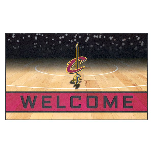 FanMats® - Cleveland Cavaliers 18" x 30" Crumb Rubber Door Mat with "C with Sword" Logo
