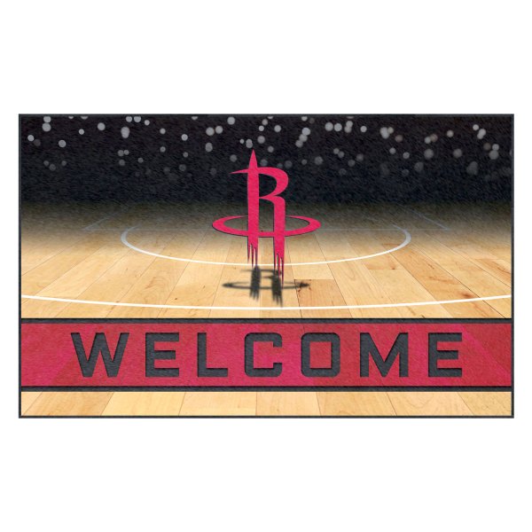 FanMats® - Houston Rockets 18" x 30" Crumb Rubber Door Mat with "R" Logo