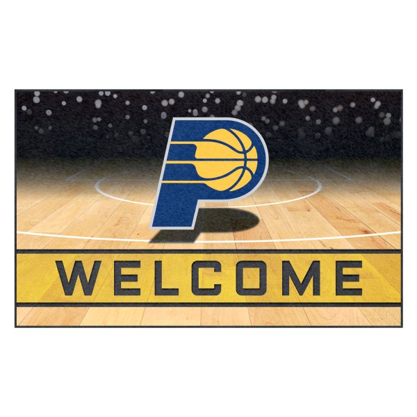 FanMats® - Indiana Pacers 18" x 30" Crumb Rubber Door Mat with "P" Logo