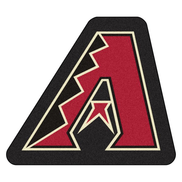 FanMats® - Arizona Diamondbacks 36" x 48" Mascot Floor Mat with "Stylized A" Primary Logo