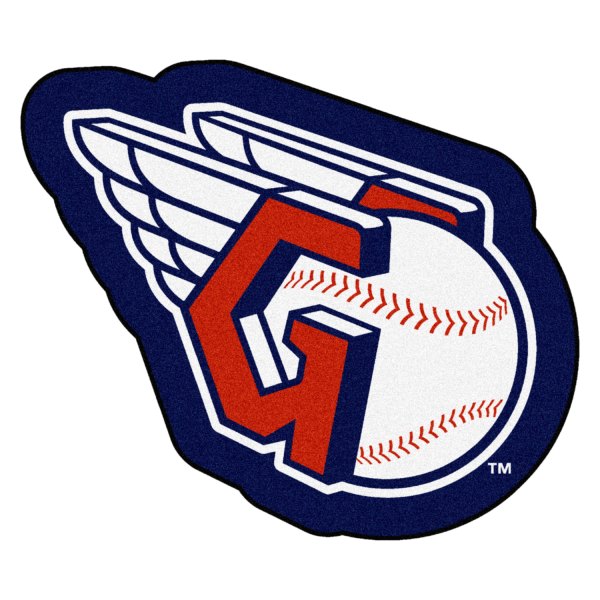 FanMats® - Cleveland Indians 36" x 48" Mascot Floor Mat with "C" Logo