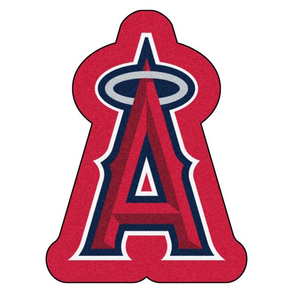 FanMats® - Los Angeles Angels 36" x 48" Mascot Floor Mat with "Halo A" Logo