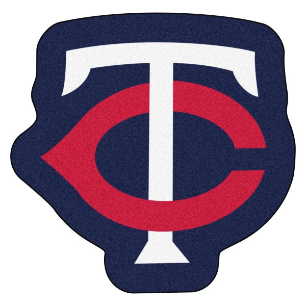 FanMats® - Minnesota Twins 36" x 48" Mascot Floor Mat with "TC" Logo