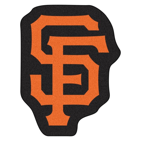 FanMats® - San Francisco Giants 36" x 48" Mascot Floor Mat with "SF" Logo