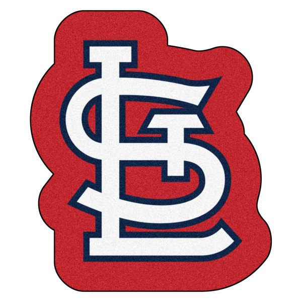 FanMats® - St. Louis Cardinals 36" x 48" Mascot Floor Mat with "STL" Logo