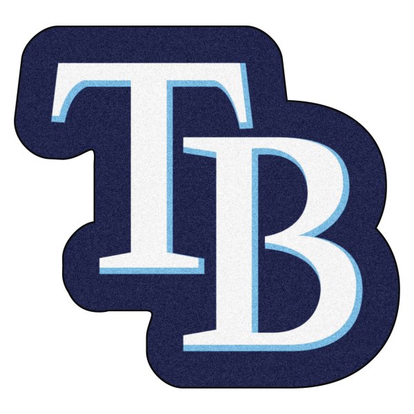 FanMats® - Tampa Bay Rays 36" x 48" Mascot Floor Mat with "TB" Logo
