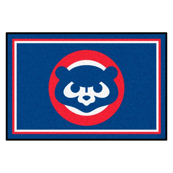 FanMats® - Cooperstown Retro Collection 1990 Chicago Cubs 48" x 72" Nylon Face Ultra Plush Floor Rug