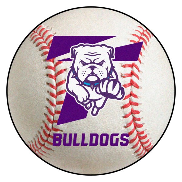 FanMats® - Truman State University 27" Dia Nylon Face Baseball Ball Floor Mat with "Bulldog T" Logo