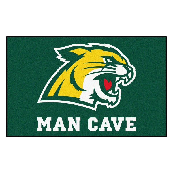 FanMats® - Northern Michigan University 60" x 96" Nylon Face Man Cave Ulti-Mat with "Wildcat" Logo