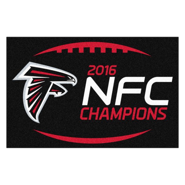 FanMats® - Atlanta Falcons 19" x 30" Nylon Face Starter Mat with Falcons Primary Logo