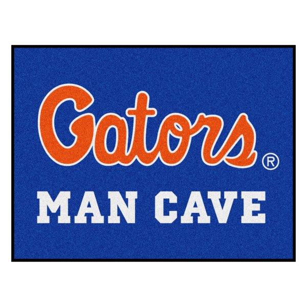 FanMats® - University of Florida 33.75" x 42.5" Nylon Face Man Cave All-Star Floor Mat with "Gators" Wordmark