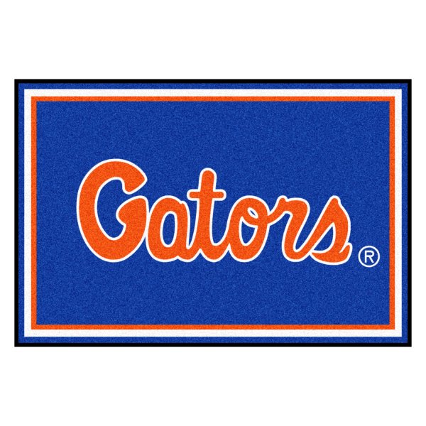 FanMats® - University of Florida 60" x 96" Nylon Face Ultra Plush Floor Rug with "Gators" Wordmark