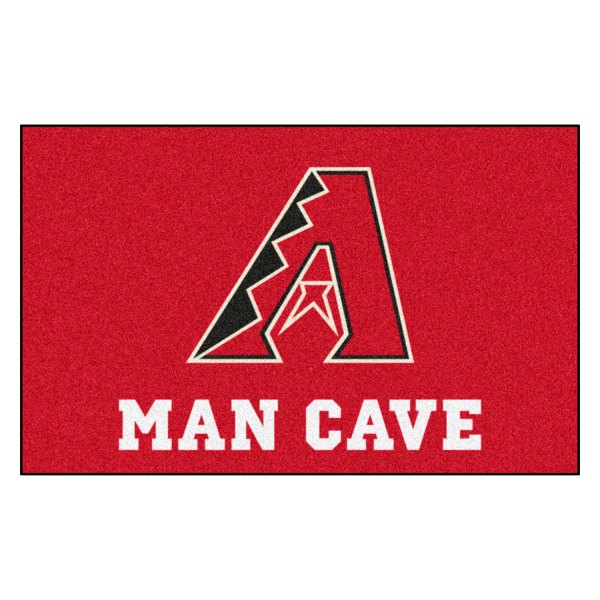 FanMats® - Arizona Diamondbacks 60" x 96" Nylon Face Man Cave Ulti-Mat with "A" Primary Logo