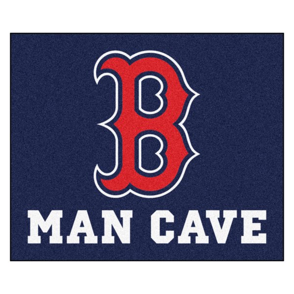 FanMats® - Boston Red Sox 60" x 72" Nylon Face Man Cave Tailgater Mat with "B" Logo