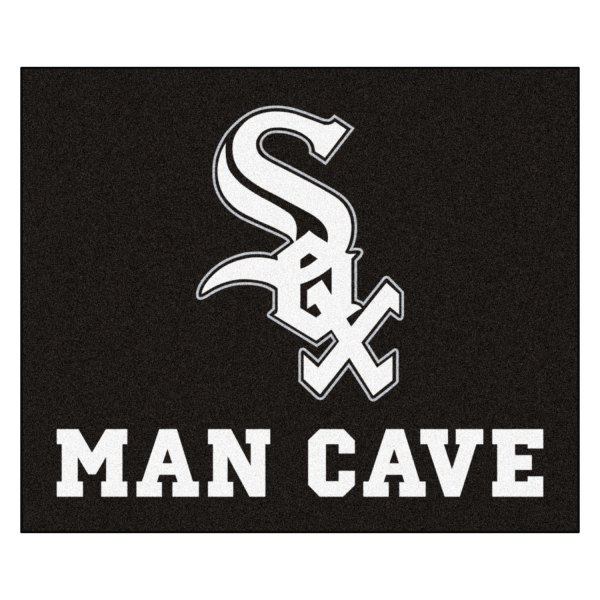 FanMats® - Chicago White Sox 60" x 72" Nylon Face Man Cave Tailgater Mat with "Sox" Primary Logo
