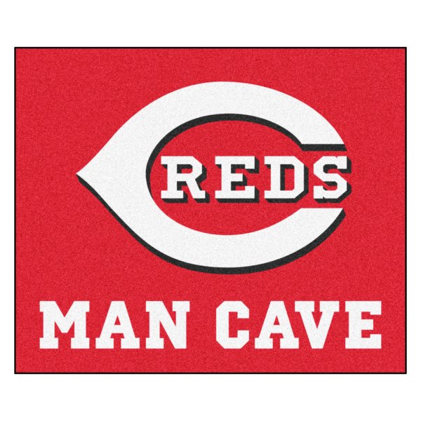 FanMats® - Cincinnati Reds 60" x 72" Nylon Face Man Cave Tailgater Mat with "C Reds" Logo