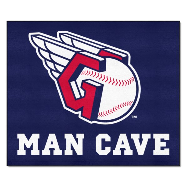 FanMats® - Cleveland Indians 60" x 72" Nylon Face Man Cave Tailgater Mat with "C" Logo