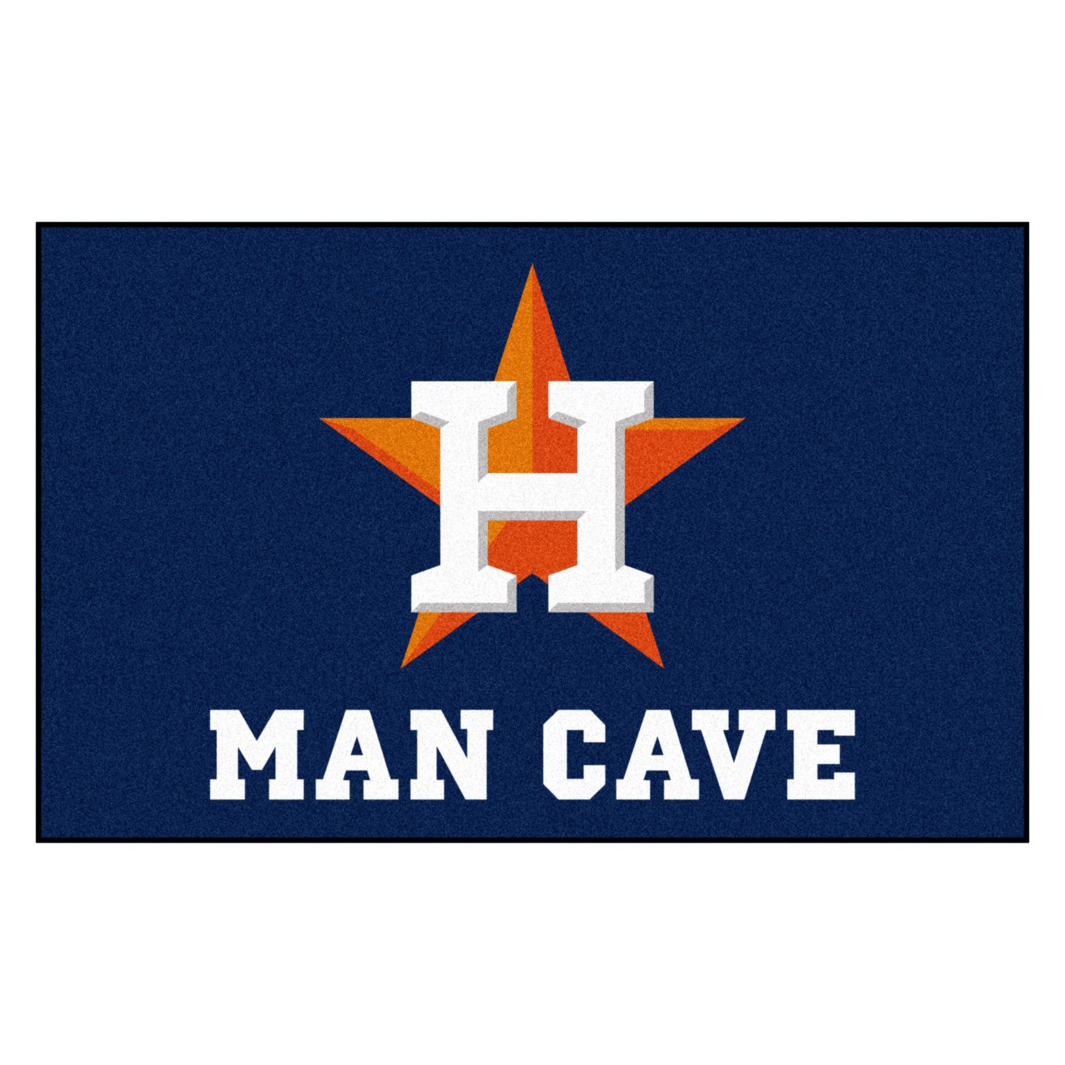 FanMats® 29068 - Houston Astros 60 x 96 Nylon Face Man Cave Ulti
