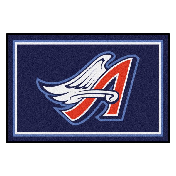 FanMats® - Cooperstown Retro Collection 1997 Anaheim Angels 48" x 72" Nylon Face Ultra Plush Floor Rug