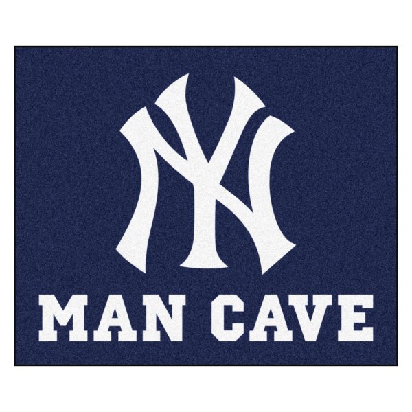 FanMats® - New York Yankees 60" x 72" Nylon Face Man Cave Tailgater Mat with "NY" Logo
