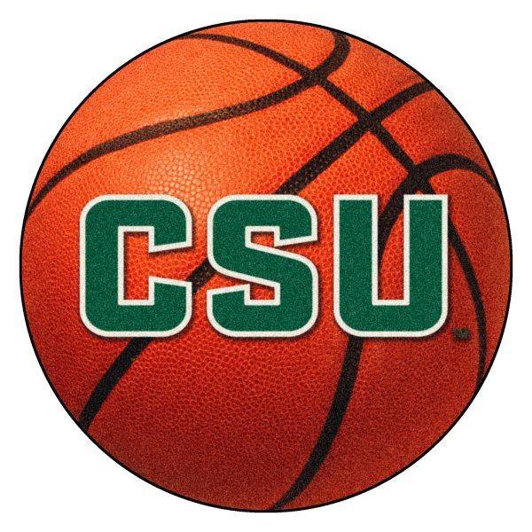 FanMats® - Colorado State University 27" Dia Nylon Face Basketball Ball Floor Mat with "CSU" Logo