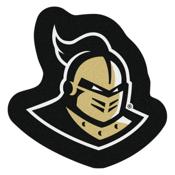 FanMats® - University of Central Florida 36" x 48" Nylon Face Mascot Floor Mat with "UCF" Primary Logo