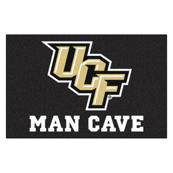 FanMats® - University of Central Florida 19" x 30" Nylon Face Man Cave Starter Mat with "UCF" Primary Logo
