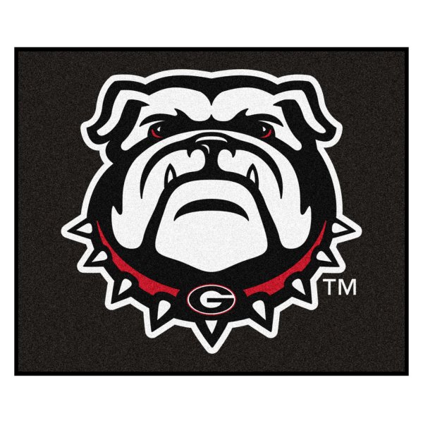 FanMats® - University of Georgia 60" x 72" Nylon Face Tailgater Mat with "Bulldog" Logo