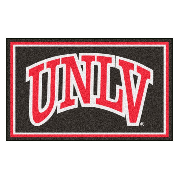 FanMats® - UNLV (Las Vegas) 48" x 72" Nylon Face Ultra Plush Floor Rug with "UNLV" Logo