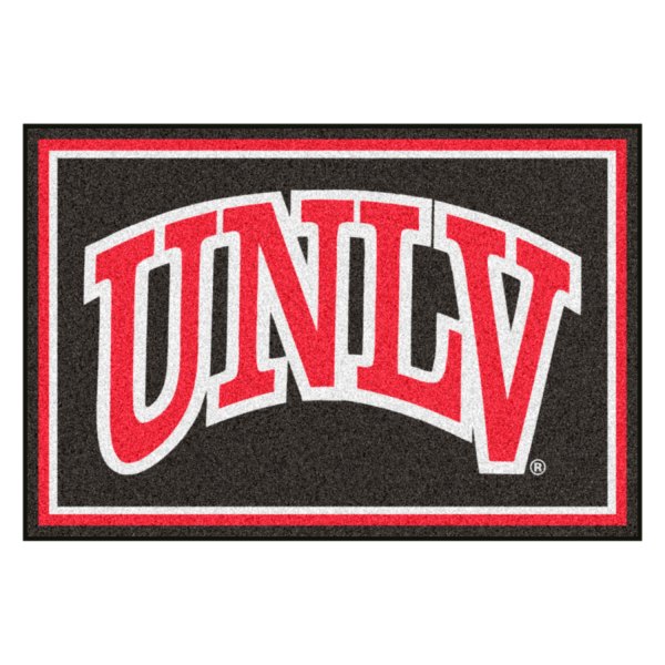 FanMats® - UNLV (Las Vegas) 60" x 96" Nylon Face Ultra Plush Floor Rug with "UNLV" Logo