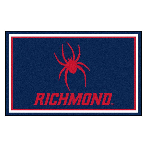 FanMats® - University of Richmond 48" x 72" Nylon Face Ultra Plush Floor Rug with "Spider & Richmond" Logo