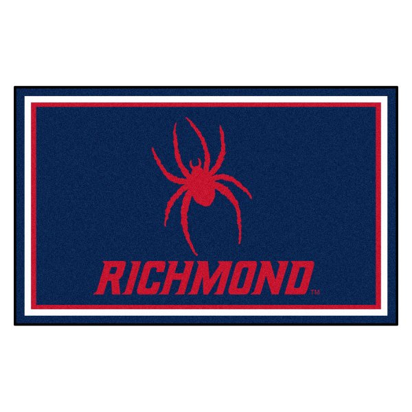 FanMats® - University of Richmond 48" x 72" Nylon Face Ultra Plush Floor Rug with "Spider & Richmond" Logo