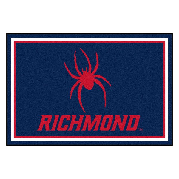 FanMats® - University of Richmond 60" x 96" Nylon Face Ultra Plush Floor Rug with "Spider & Richmond" Logo