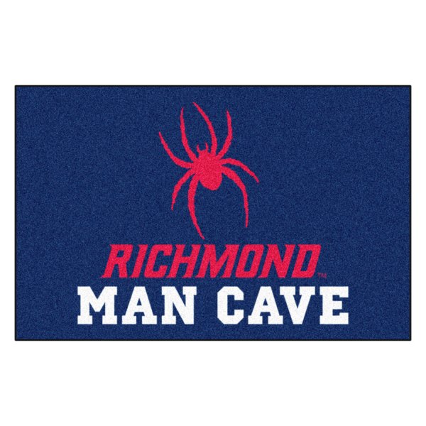 FanMats® - University of Richmond 19" x 30" Nylon Face Man Cave Starter Mat with "Spider & Richmond" Logo