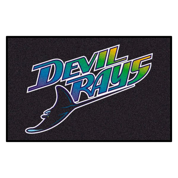 FanMats® - Cooperstown Retro Collection 1998 Tampa Ray Devil Rays 19" x 30" Nylon Face Starter Mat