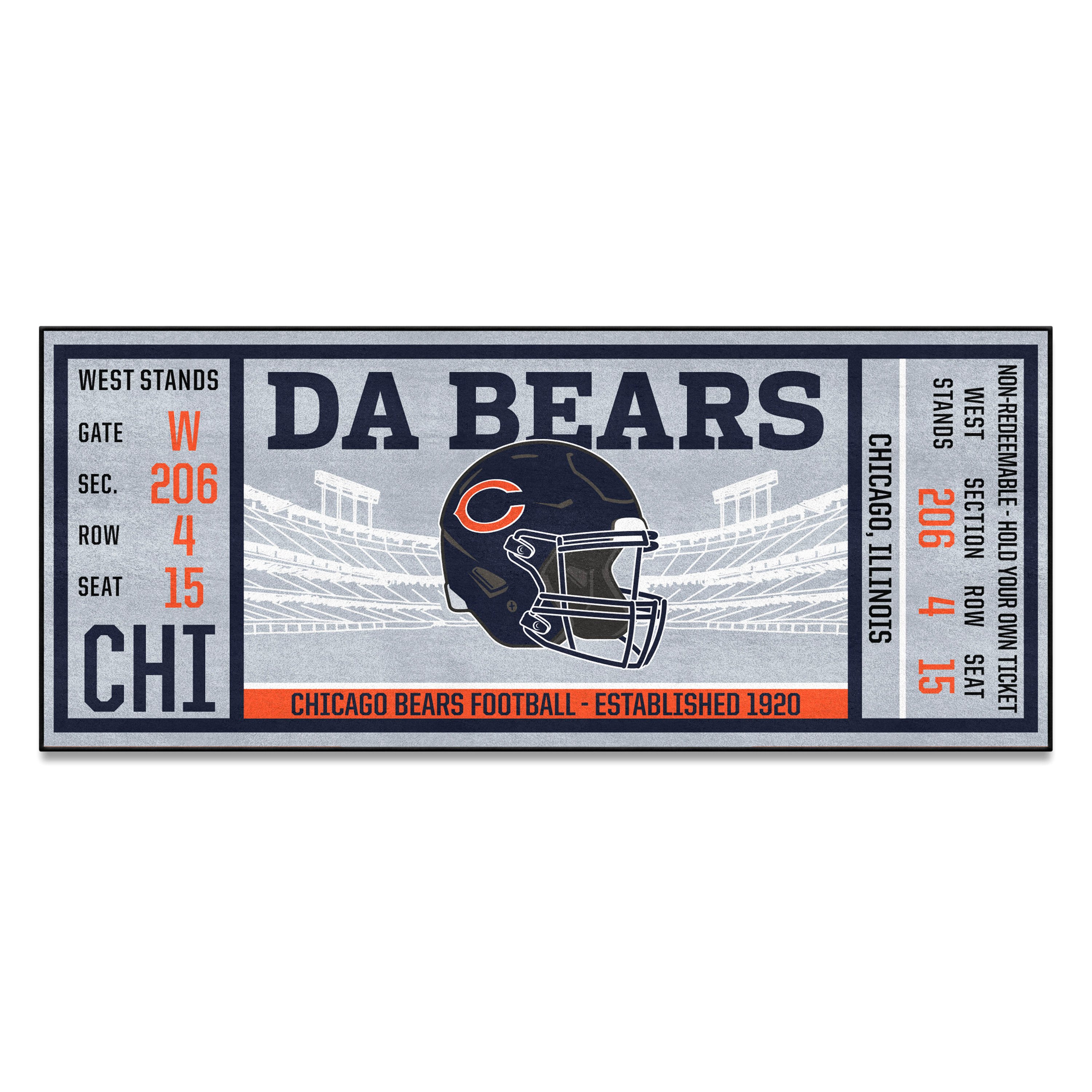 Fanmats Chicago Bears Starter Mat