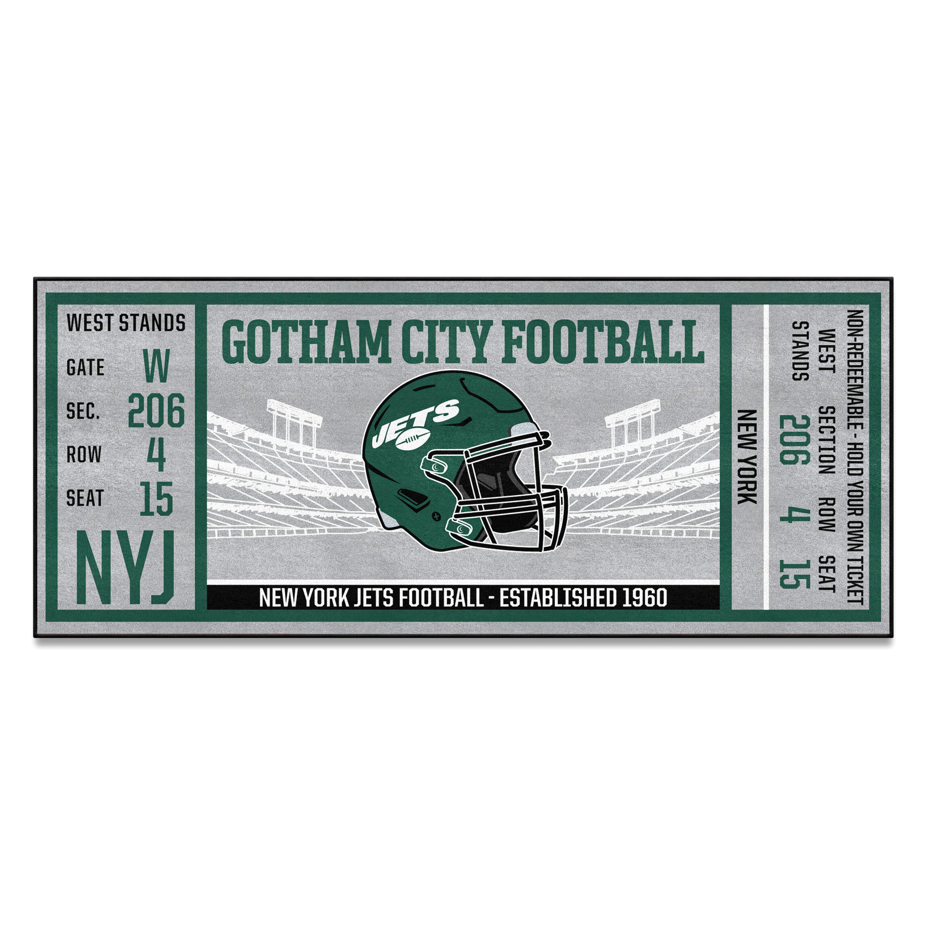 Fanmats New York Jets Starter Mat - Tie Dye