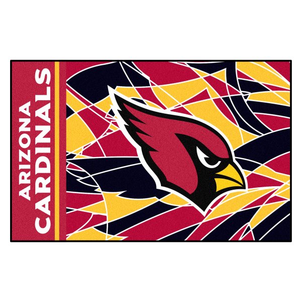 FanMats® - "X-Fit" Arizona Cardinals 19" x 30" Nylon Face Starter Mat